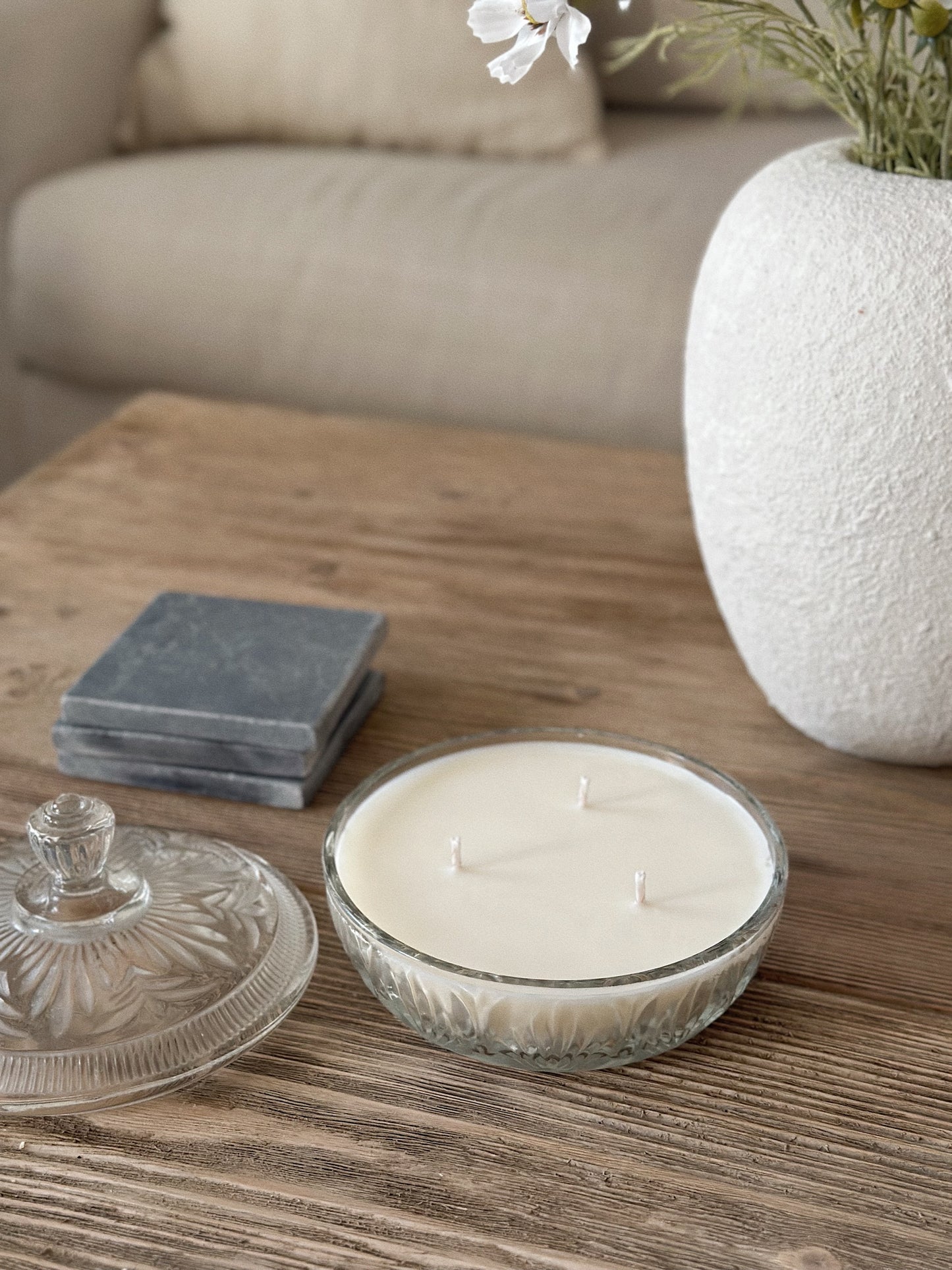 Vintage Bowl with Lid