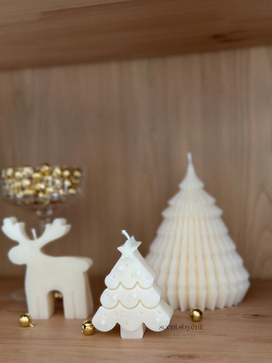 Christmas Tree Mini Candle
