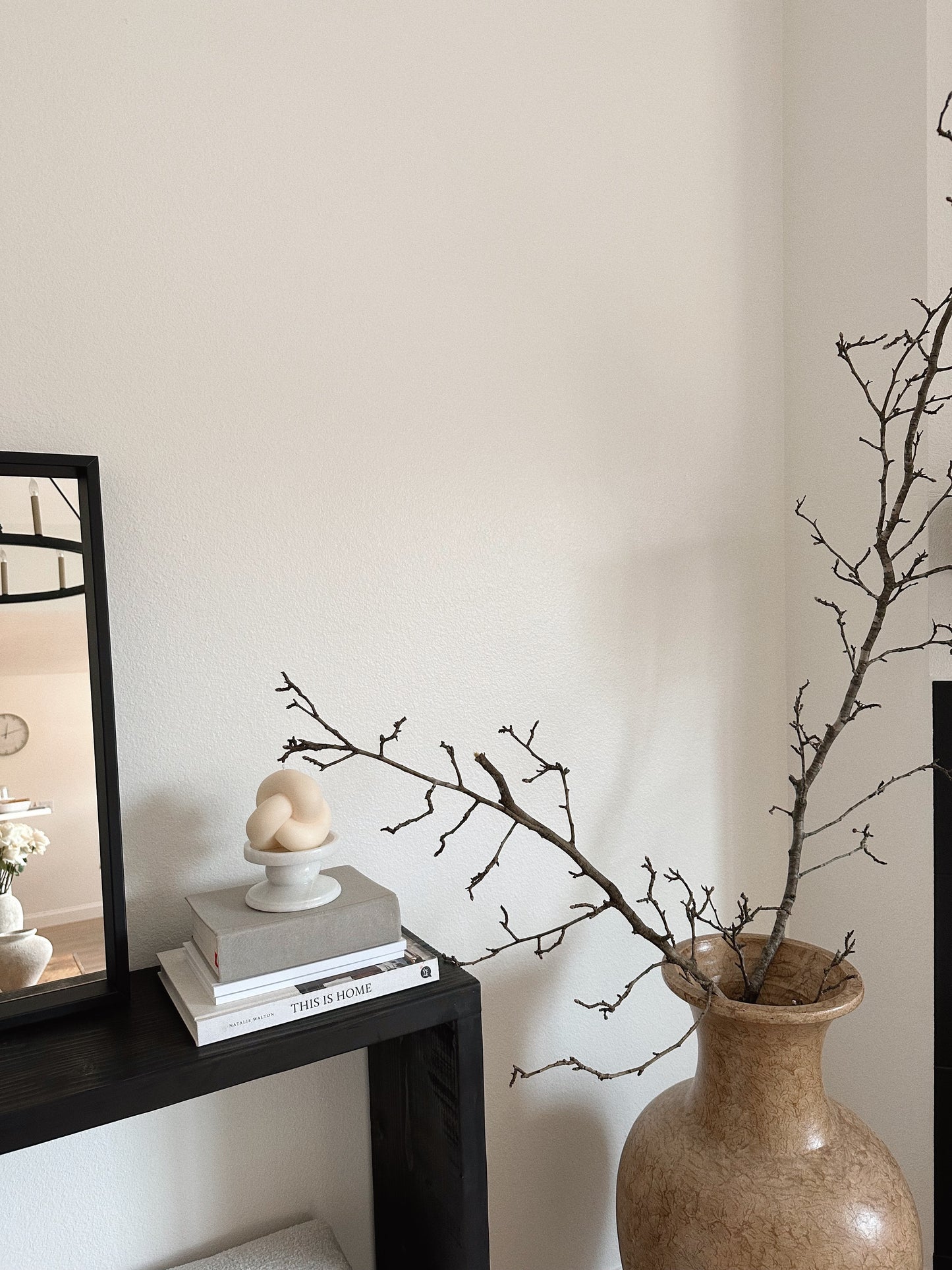 Knot Pillar Candle