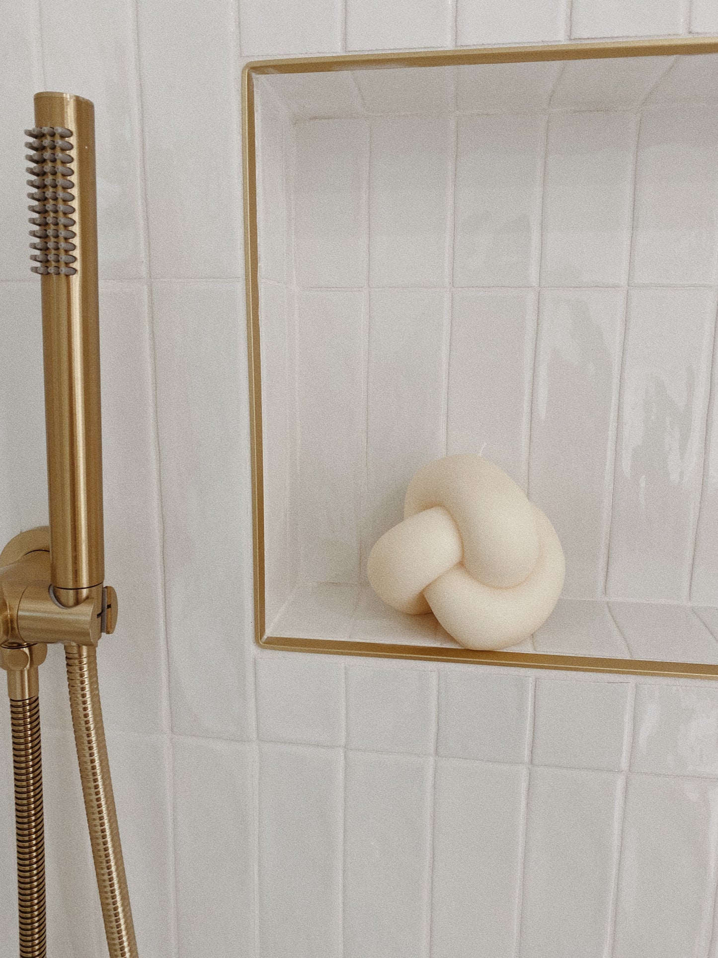 Knot Pillar Candle
