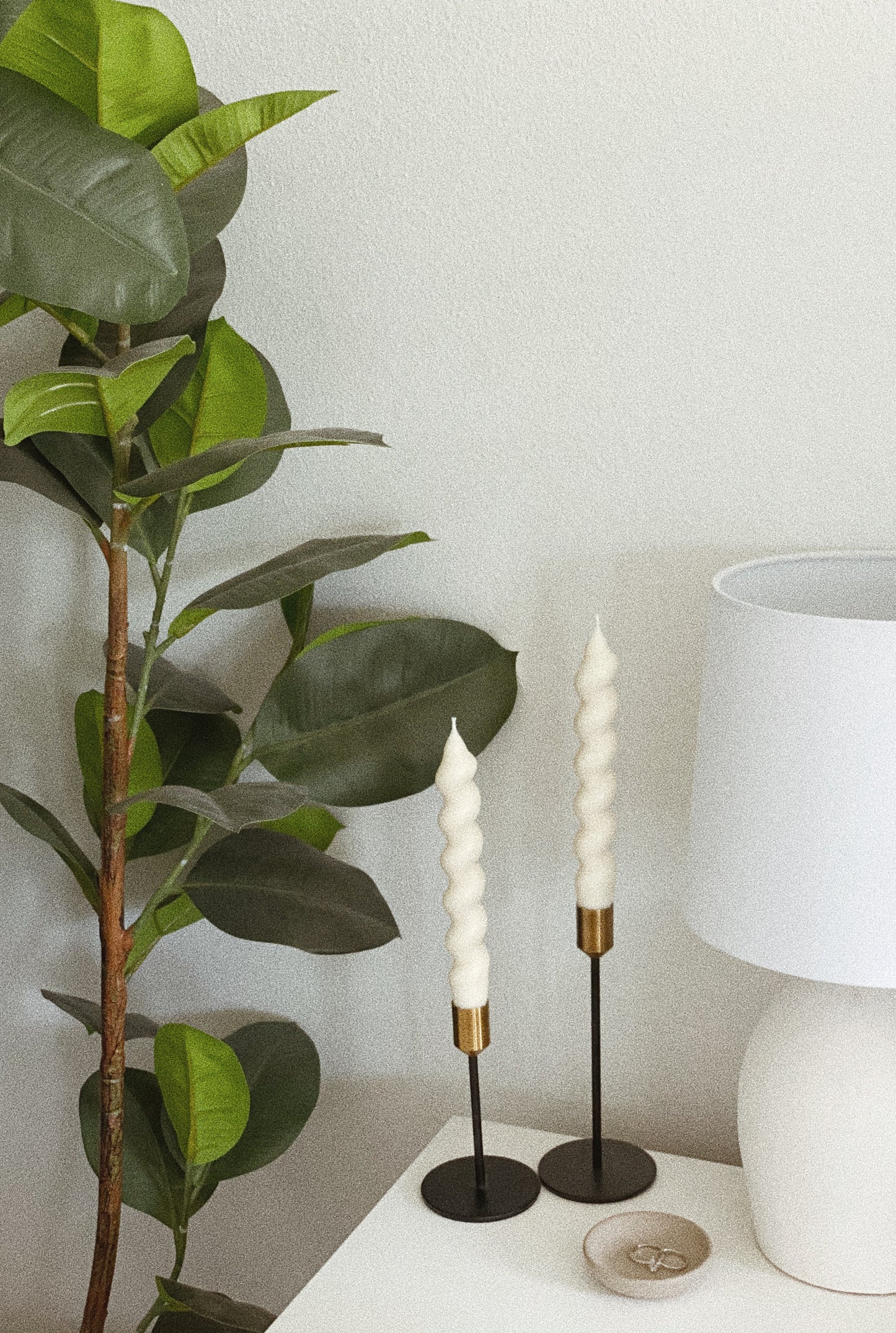 Spiral Taper Candles, Twisted Taper Soy Wax Candles