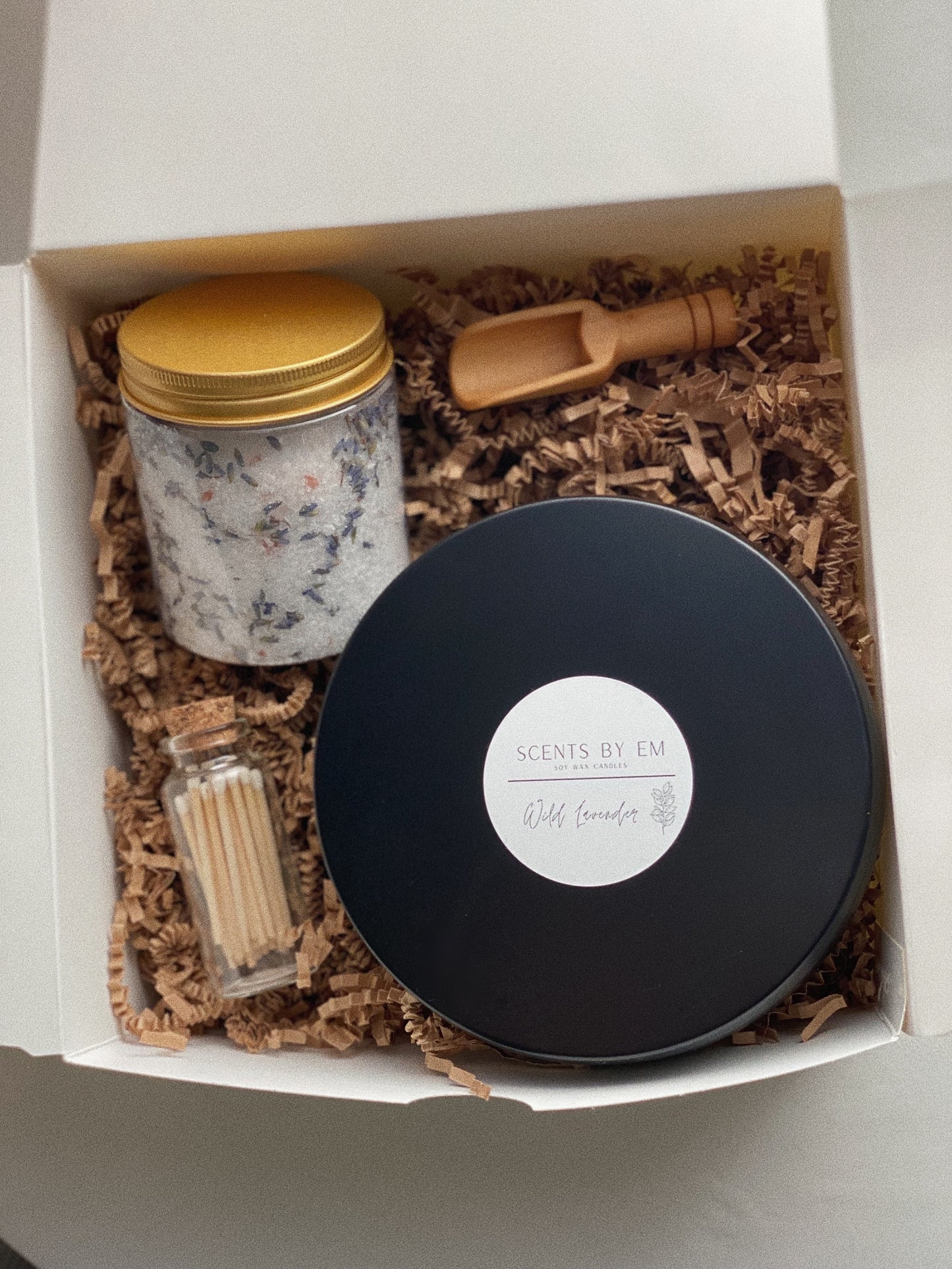 Candle Gift Set, Candle Box, Spa Set