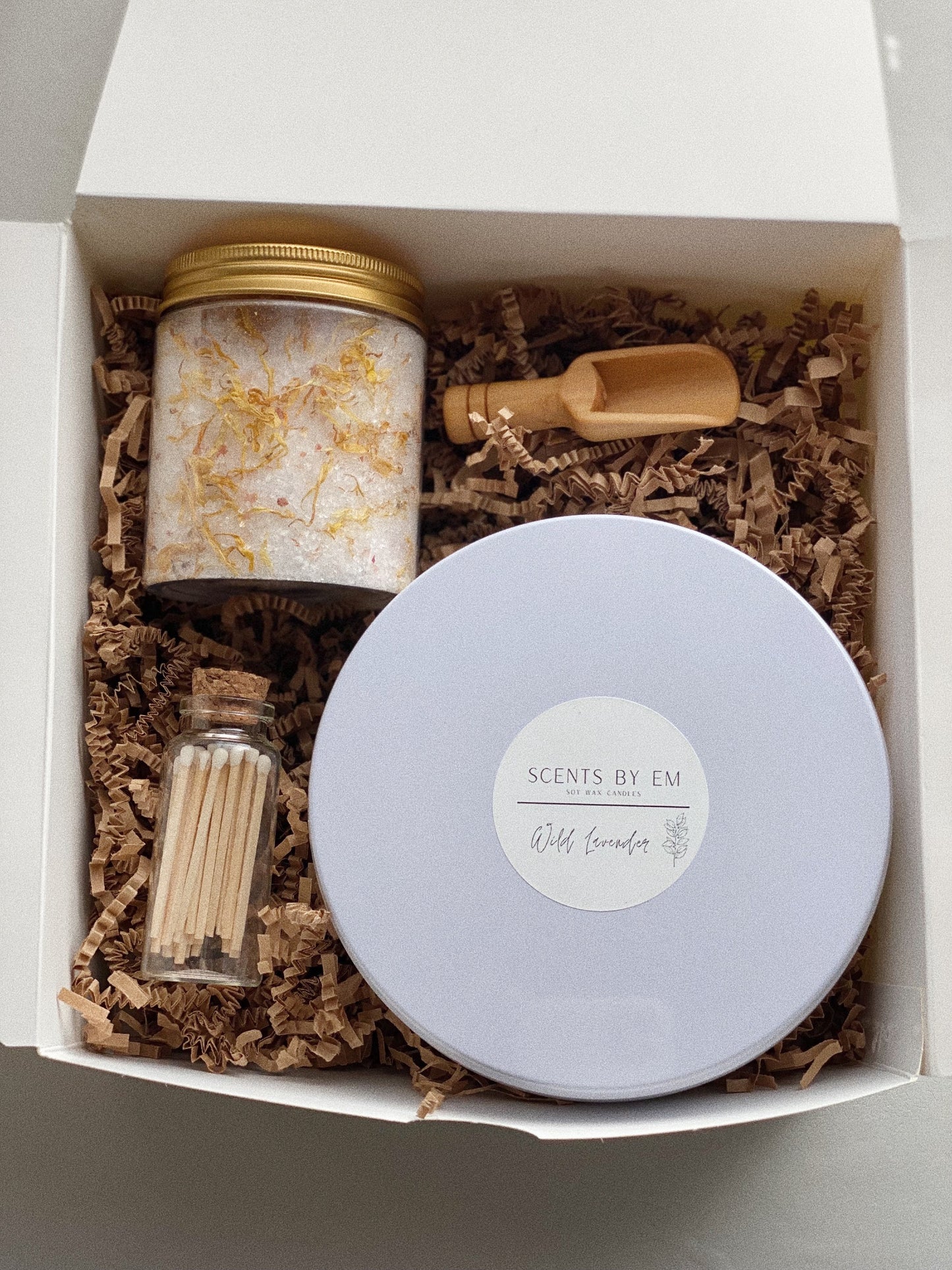Candle Gift Box, Candle Gift set, Spa set