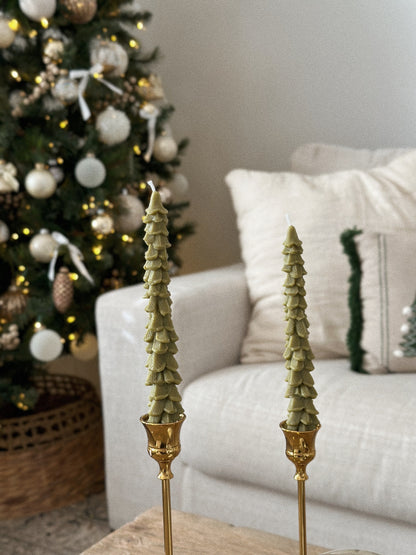 Christmas Tree Taper Candles