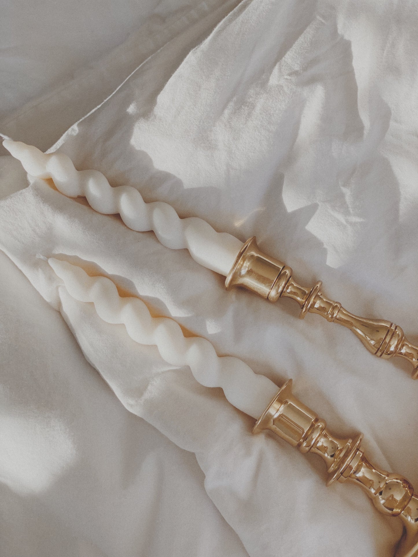 Spiral Taper Candles, Twisted Taper Soy Wax Candles